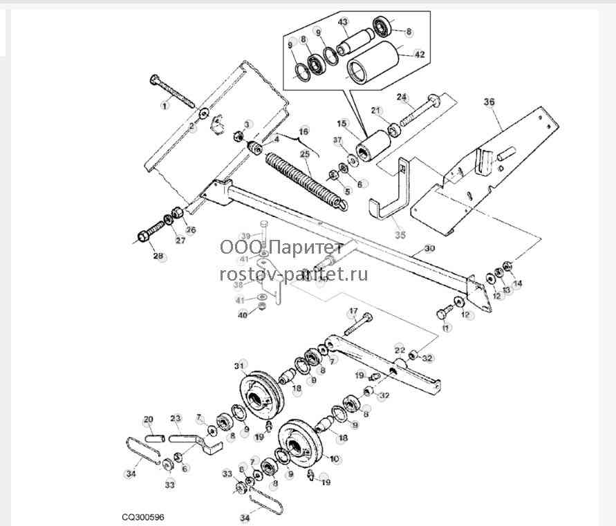 STRAW CHOPPER DRIVES (REAR) 